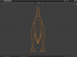 low-poly parasaurolophus 3D Model
