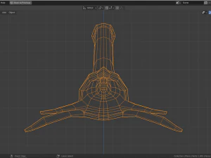 plesiossauro de baixo poli Modelo 3D
