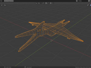 low-poly pteranodon 3D मॉडल