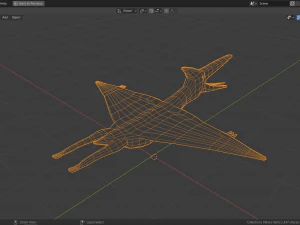 low-poly pteranodon 3D Model