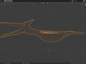 low-poly pteranodon 3D मॉडल