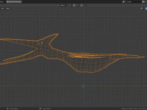 low-poly pteranodon 3D Model