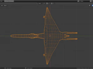 low-poly pteranodon 3D Model