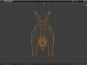 low-poly stegosaurus 3D Model
