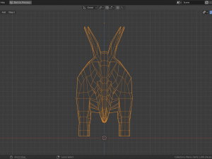 low-poly stegosaurus Modello 3D