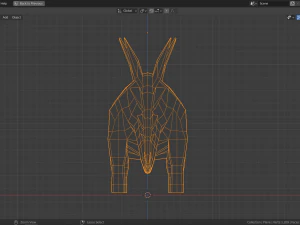 low-poly stegosaurus 3D Model