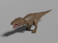 low-poly tyrannosaurus 3D Model