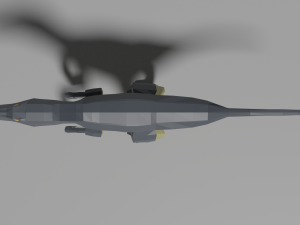 low-poly velociraptor 3Dモデル