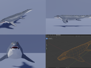 dinosaurs pack 3D Модель