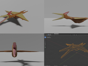 dinosaurs pack 3D Модель