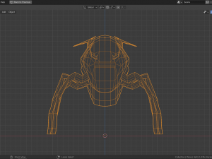 low-poly bee 3D Model