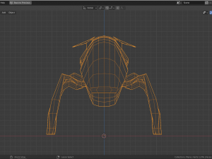 low-poly bee 3D Model