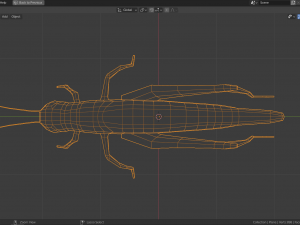 low-poly grasshopper Model 3D