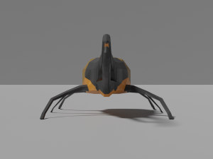 low-poly hercules beetle 3D Model
