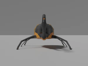low-poly hercules beetle 3D Model