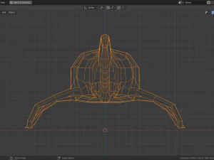low-poly hercules beetle 3D Model