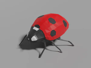 biedronka low-poly Model 3D
