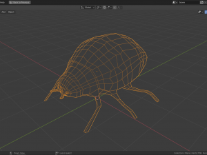 low-poly ladybug 3D 模型