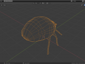low-poly ladybug 3D 模型