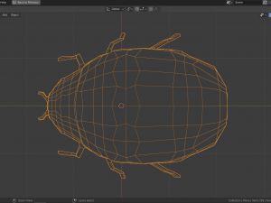 low-poly ladybug 3D 模型