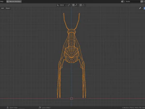 low-poly mantis 3D Model