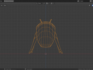 low-poly roach Modello 3D