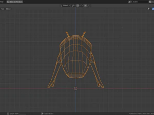 low-poly roach 3D Model