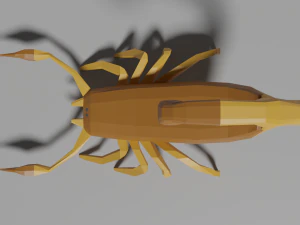 low-poly scorpion 3D Model