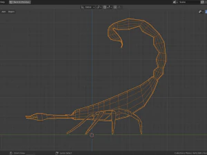 low-poly scorpion 3D Model