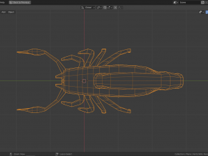 low-poly scorpion Model 3D