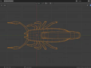low-poly scorpion 3D Model