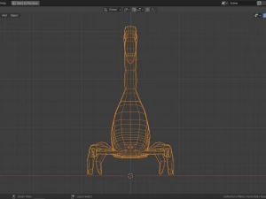 low-poly scorpion 3D Model