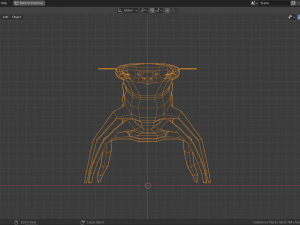 low-poly stag beetle 3D Model