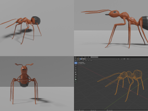 insects pack Modello 3D
