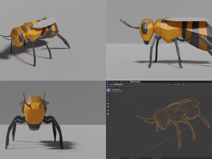 insects pack Modello 3D