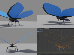 insects pack Modello 3D