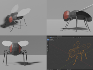 insects pack Modello 3D