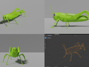 insects pack Modello 3D