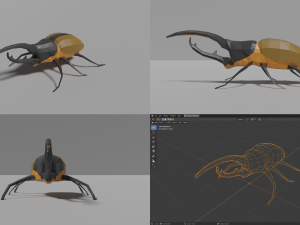 insects pack Modello 3D