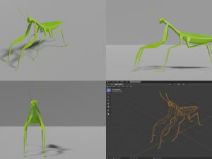 insects pack Modello 3D