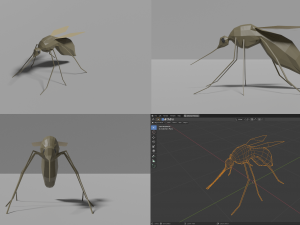 insects pack Modello 3D
