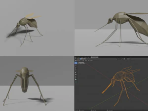insects pack 3D Model