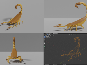 insects pack Modello 3D