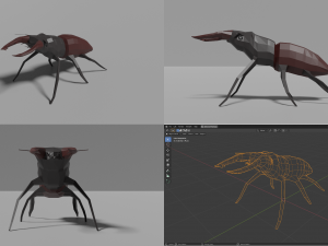 insects pack Modello 3D