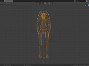 camello de baja poli Modelo 3D