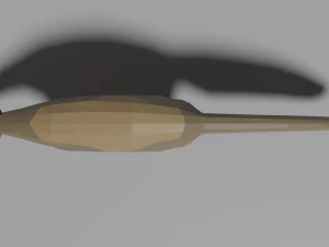 低聚食蚁兽 3D 模型