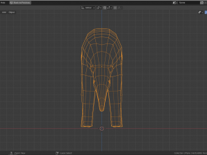 low-poly anteater Modèle 3D