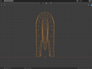 low-poly anteater Modèle 3D