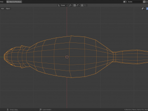 low-poly beaver 3D Model