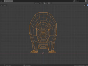 low-poly beaver 3D Model
